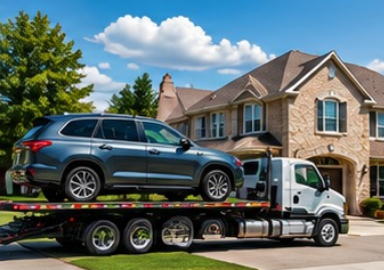 Door-to-door vehicle transport