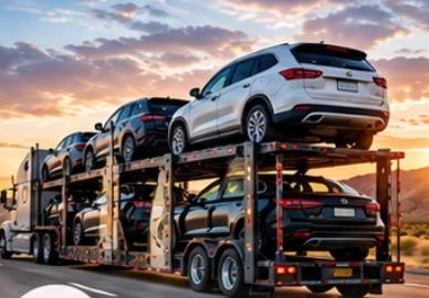 Open car transport